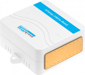 Htemp 1wire box2 sonda de temperatura y humedad para pared