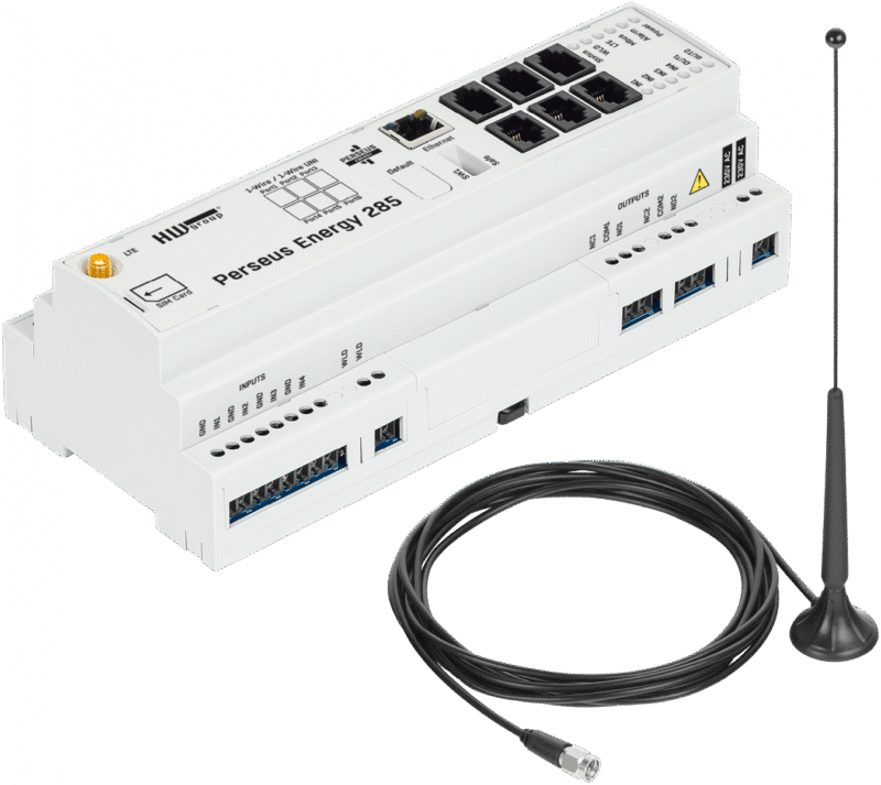 Perseus Energy 285 LTE - monitorización Industrial ModBus