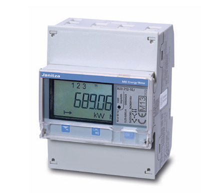 Medidor trifasico janitza B23 65A