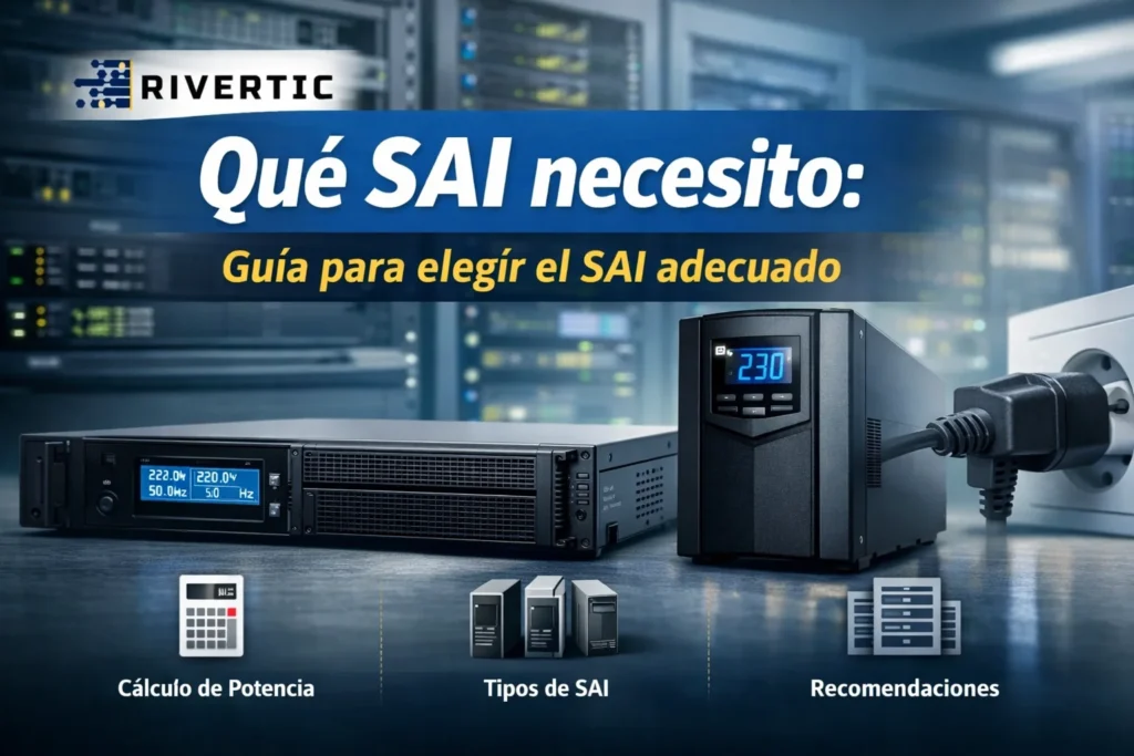 Que SAI necesito - RIVERTIC