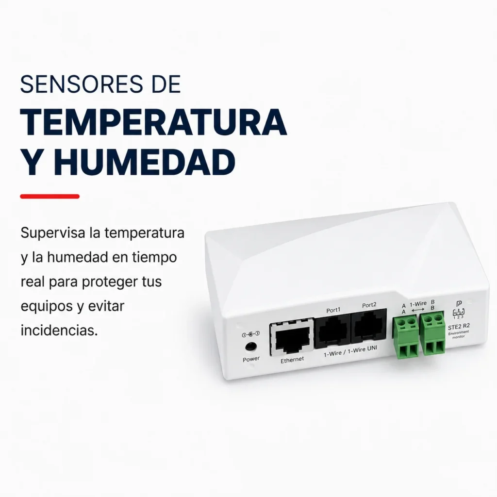 Temperatura y humedad presenta