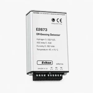 Detector de desgasificación Evikon E2673 para baterías de litio