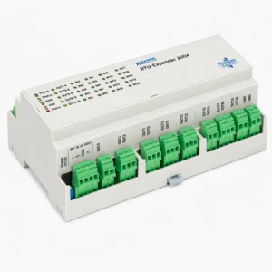 RTU-Expander 2004 módulo de expansión para Perseus Industrial con 20 entradas digitales y 4 salidas por relé