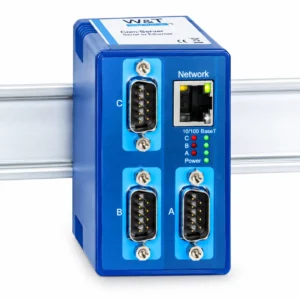 W&T Com-Server 3x Isolated con 3 puertos RS232 RS422 RS485 y Ethernet
